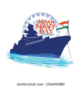 Indian Navy Day in India is celebrated on 4 December