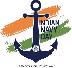 Ilustración vectorial del Día de la Armada India