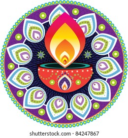 Indian Oil Lamp