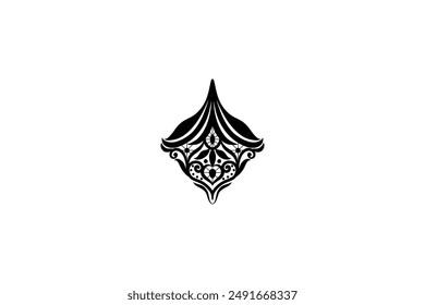 Indian ornament traditional design classic retro free editable background vector