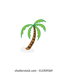 Indian Palm tree icon concept. vector illustration. eps10