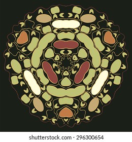 Indian Pattern - Detailed and easily editable