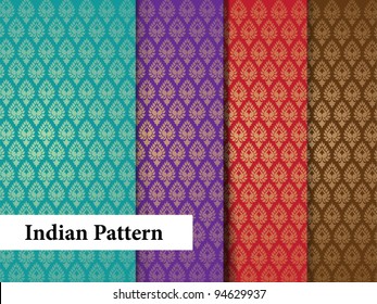 Indian Pattern - Detailed and easily editable