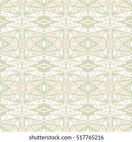 Indian pattern. Ethnic motif. Striped indian seamless pattern, ethnic tribal motifs, zigzag lines, brushstrokes paint in bright colors. Tribal seamless pattern vector. Repeating geometric mesh tiles.