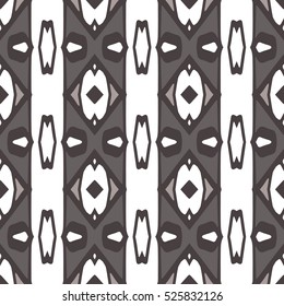 Indian pattern. Ethnic motif. Striped indian seamless pattern, ethnic tribal motifs, zigzag lines,  Tribal seamless pattern vector. Repeating geometric mesh tiles.