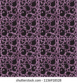 Indian pattern. Ethnic ornament. Can be used for textile. Gypsy style