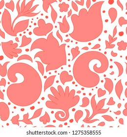Indian pattern. Ethnic ornament. Can be used for textile. Gypsy style