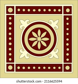 Indian pattern for home decoration