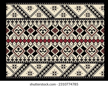  indian pattern tribal ethnic motifs geometric seamless background. Modern native american tribal motifs clothing fabric ethnic traditional design.