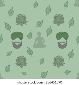 Indian pattern vector illustration 2