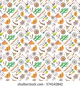 Indian pattern vector illustration.