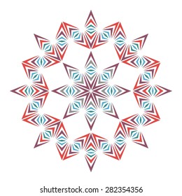 indian pattern. Vintage decorative elements. vintage motifs. card template. 