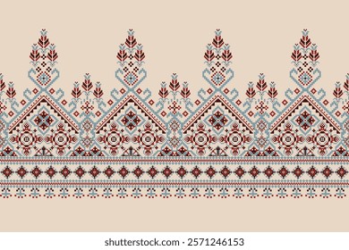 Indian pattern,geometric ethnic floral pattern,vector illustration,geometric oriental pattern traditional,Aztec style,abstract background.design for texture,fabric,clothing,decoration,scarf,print.