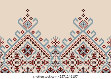 Indian pattern,geometric ethnic floral pattern,vector illustration,geometric oriental pattern traditional,Aztec style,abstract background.design for texture,fabric,clothing,decoration,scarf,print.