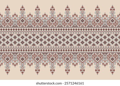 Indian pattern,geometric ethnic floral pattern,vector illustration,geometric oriental pattern traditional,Aztec style,abstract background.design for texture,fabric,clothing,decoration,scarf,print.