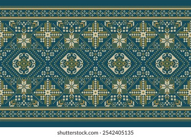 Indian pattern,Kolkata pattern,Indian flower pattern,geometric ethnic embroidery,vector illustration,Aztec style,abstract background.design for texture,fabric,clothing,decoration,scarf,sari,print,sari