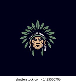 Indian People With Esport Style Logo