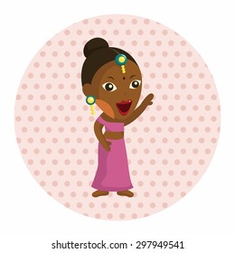 indian people theme elements