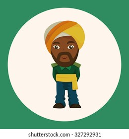 indian people theme elements