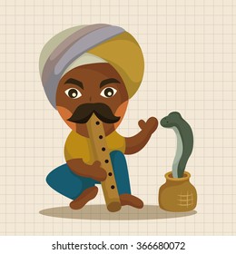 indian people theme elements