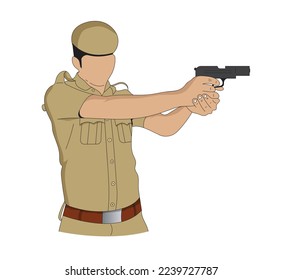46 Indian Police Salute Stock Vectors, Images & Vector Art | Shutterstock