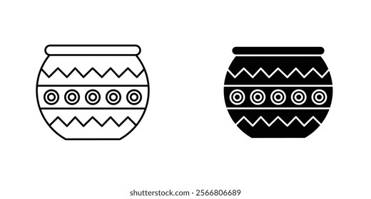Indian pot icons pack for apps and web UI designs
