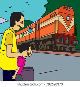 indian railway engine