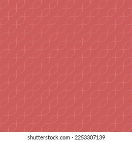 fondo repetitivo rojo indio con franjas dibujadas a mano. patrón sin costuras vectorial. ornamento geométrico. arte decorativo folclórico. muestra de tela. papel envolvente. plantilla de diseño para ropa de cama, decoración doméstica