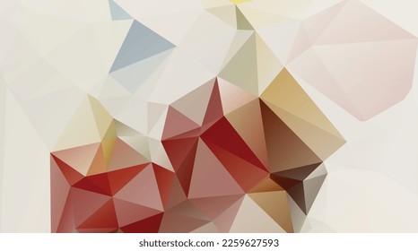 indian red, saddle brown, maroon, tan rosy brown sienna colors triangle abstract horizontal vector colorful background