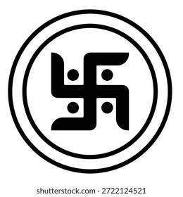 Icono de Vector de Religión indio que puede modificarse o editarse fácilmente

