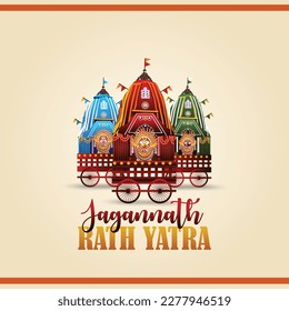 Indian religious festival celebration festival with lord balabhadra and subhadra 