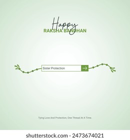 Indian Religious Festival Raksha Bandhan Creative Design. Raksha Bandhan Creative concept, Social Media Design Post Vector Template for background.  August 19. Important day ads