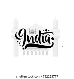 The Indian Republic. Banner for your design.