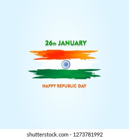 Indian Republic Day 26 January 1950 Stock Vector (Royalty Free ...