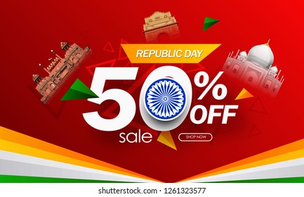 Indian Republic Day 50% sale