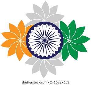 Indian Republic Day Art design vector