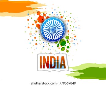 Ilustración vectorial de celebración del Día de la República India.