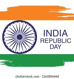 Indian republic day concept