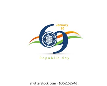 Indian Republic Day vector illustration