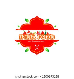 indian restaurant vegetarian logo vector 9
