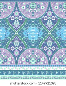 Indian rug tribal ornament pattern. Aztec towel, yoga mat. Vector Henna tattoo style. Can be used for textile, greeting business card background, phone case print
