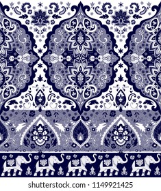 Indian rug tribal ornament pattern. Aztec towel, yoga mat. Vector Henna tattoo style. Can be used for textile, greeting business card background, phone case print
