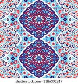 Indian rug tribal ornament pattern. Aztec towel, yoga mat. Vector Henna tattoo style. Can be used for textile, greeting business card background, phone case print
