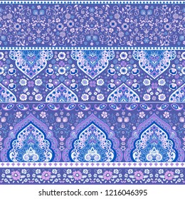 Indian rug tribal ornament pattern. Aztec towel, yoga mat. Vector lace Henna tattoo style. Can be used for textile, greeting business card background, phone case print