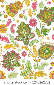 Indian rug tribal ornament pattern. Aztec towel, yoga mat. Vector lace Henna tattoo style. Can be used for textile, greeting business card background, phone case print