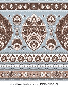 Indian rug tribal ornament pattern. Aztec towel, yoga mat. Vector lace Henna tattoo style. Can be used for textile, greeting business card background, phone case print