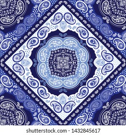 Indian rug tribal ornament pattern. Aztec towel, yoga mat. Vector Henna tattoo style. Can be used for textile, greeting business card background, phone case print