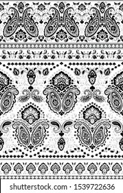 Indian rug tribal ornament pattern. Aztec towel, yoga mat. Vector Henna tattoo style. Can be used for textile, greeting business card background, phone case print