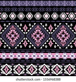 Indian rug tribal ornament pattern. Aztec towel, yoga mat. Vector Henna tattoo style. Can be used for textile, greeting business card background, phone case print