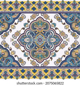 Indian rug tribal ornament pattern. Aztec towel, yoga mat. Vector Henna tattoo style. Can be used for textile, greeting business card background, phone case print,vector,pattern,batik